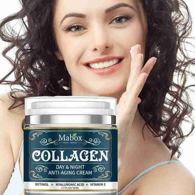 Collagen-Infused Moisturizing Anti-Aging Cream for Wrinkle Reduction and Skin Care